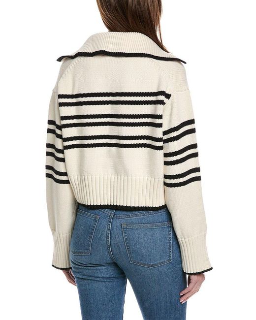 Solid & Striped Blue The Lola Pullover