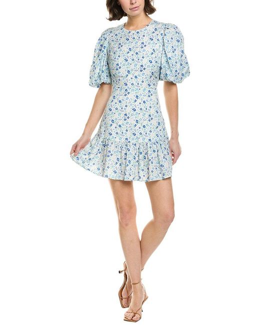 Cake For Dinner Blue Claire Mini Dress