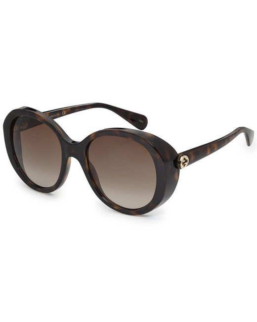 Gucci Brown Fashion 55mm Sunglasses