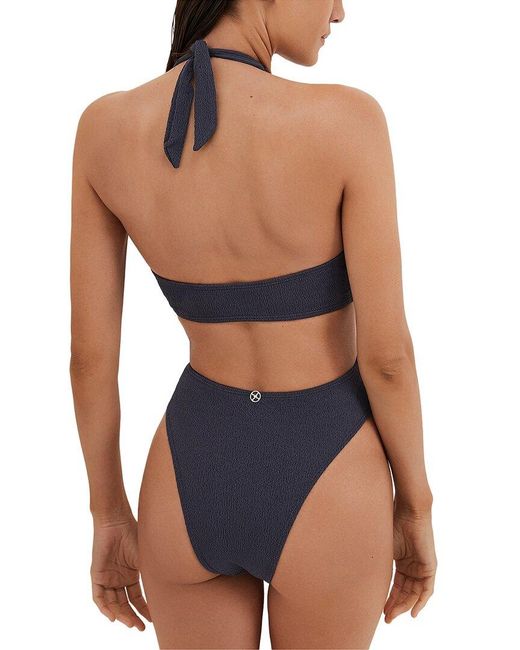 ViX Blue Clea Brazilian One-Piece
