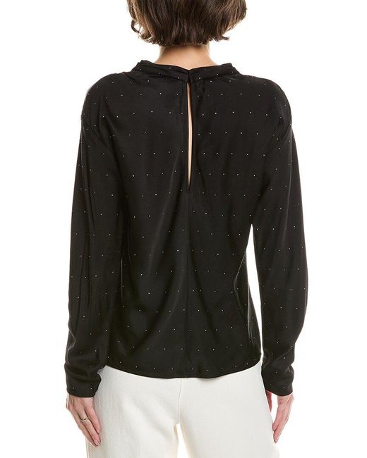A.L.C. Black Georgia Top