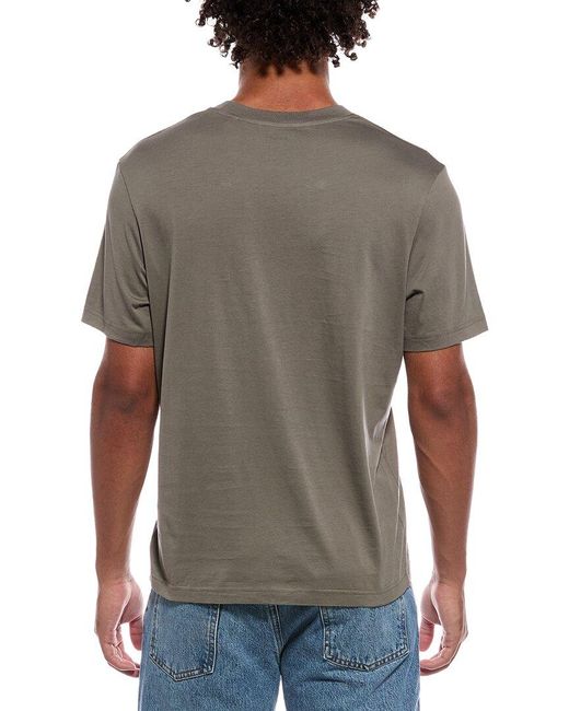FRAME Gray Frame Light T-Shirt for men