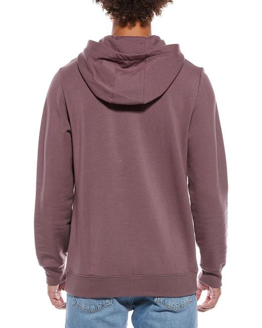 Travis Mathew Purple Coastal Cloud Hoodie for men