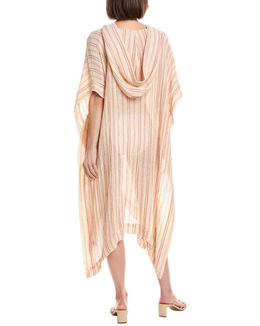 Lisa Marie Fernandez Natural Linen Beach Poncho