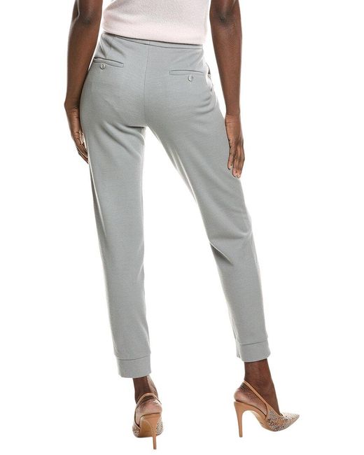 Akris Gray Christopher Wool-Blend Pant