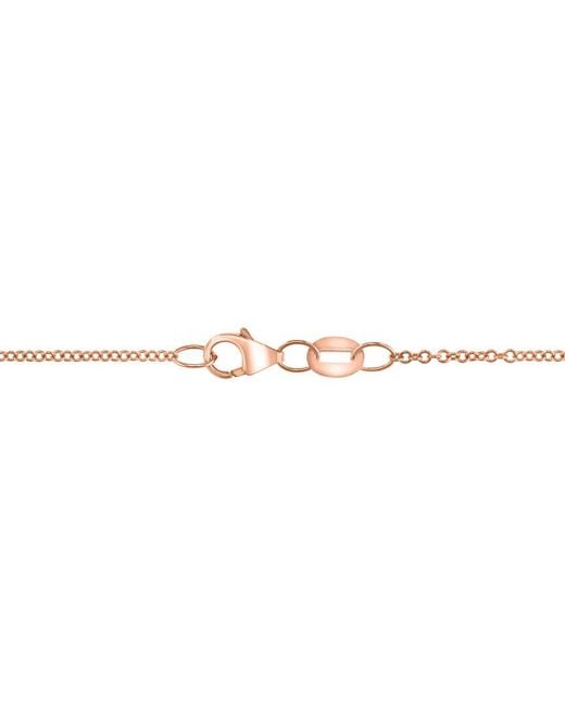 Effy Fine Jewelry Pink 14K Rose 1.99 Ct. Tw. Diamond & Sapphire, Ruby Necklace
