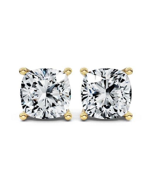 Lab Grown Diamonds White 14K 8.00 Ct. Tw. Lab-Grown Diamond Earrings