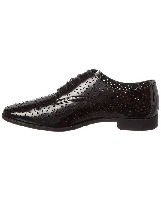 Tod's Black Leather Oxford