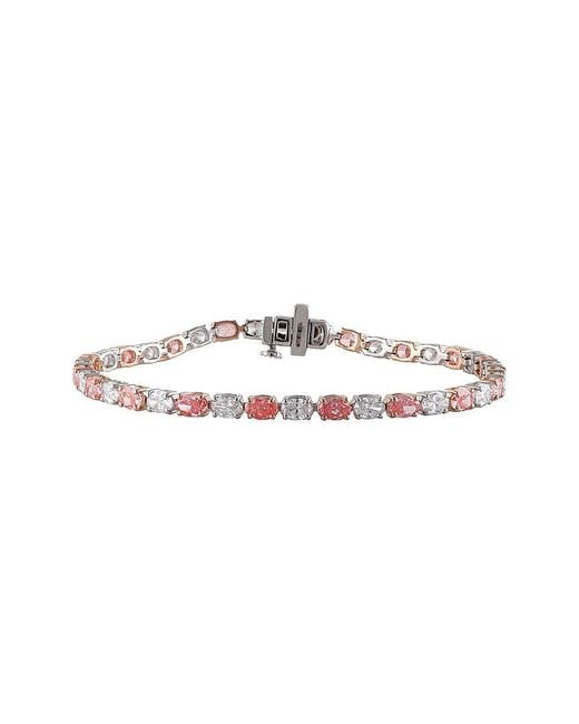 Lab Grown Diamonds White 14K 17.50 Ct. Tw. Lab-Grown Diamond Fashion Bracelet
