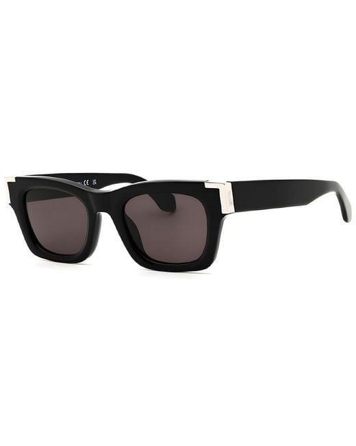 Palm Angels Black 49Mm Sunglasses