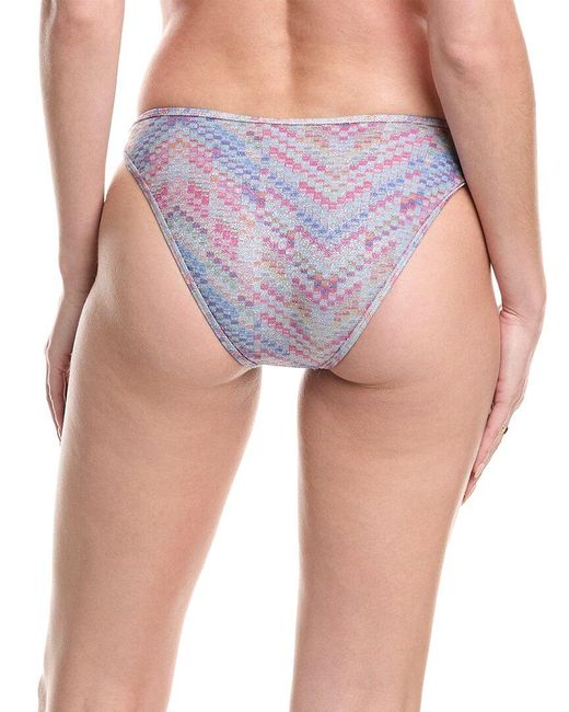 Ramy Brook Purple Isla Bikini Bottom