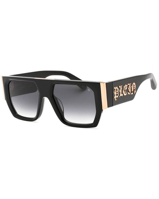 Philipp Plein Black Spp094m 54mm Sunglasses