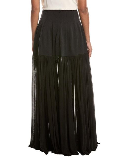 Jonathan Simkhai Black Saryn Maxi Skirt