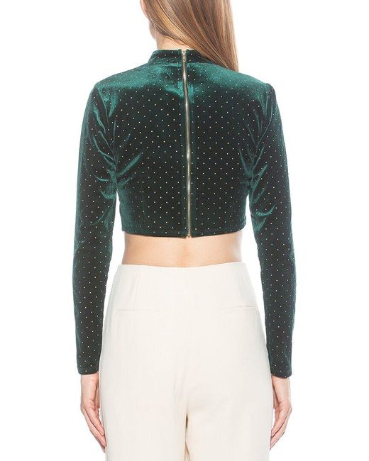 Alexia Admor Green Ari Top