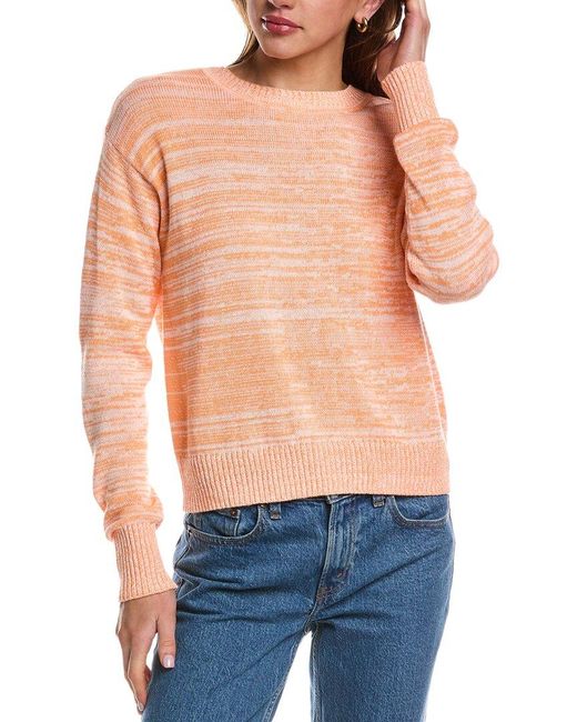 525 America Blue Twist Back Pullover