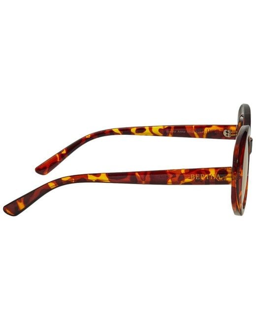 Bertha Brown Brsbr054C5 53Mm Polarized Sunglasses