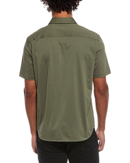 Theory Green Irving Shirt for men