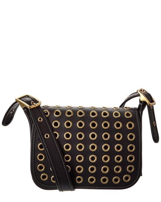 COACH White The Originals Grommets Patricia Legacy Leather Bag