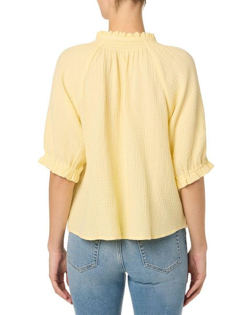 Joe's Jeans Blue Gauze Top