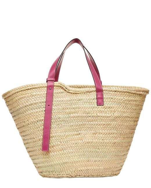 Poolside Natural The Essaouira Large Straw Tote