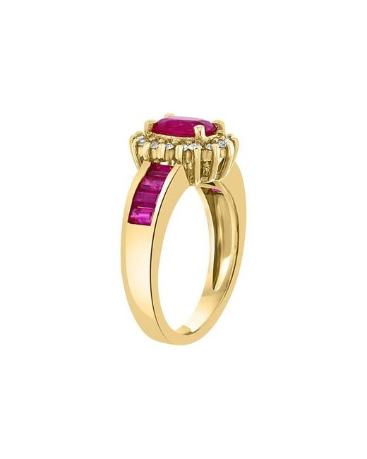 Effy Fine Jewelry Pink 14K 0.70 Ct. Tw. Diamond Ring