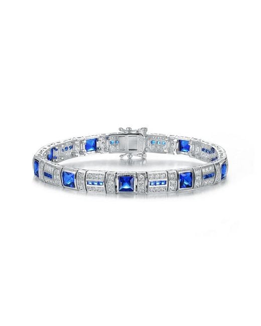 Genevive Jewelry Blue Bracelet