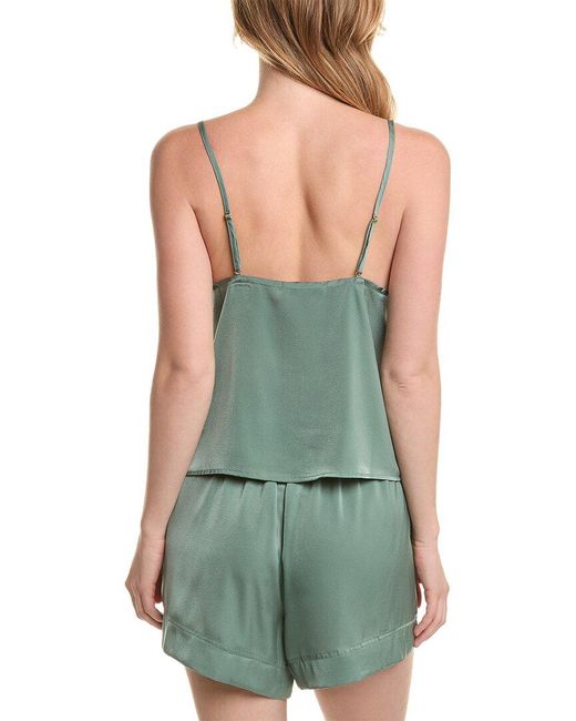 WeWoreWhat Green Silky Cami