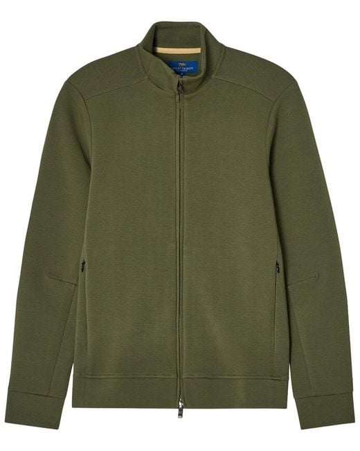 Robert Talbott Green Evans Track Jacket for men