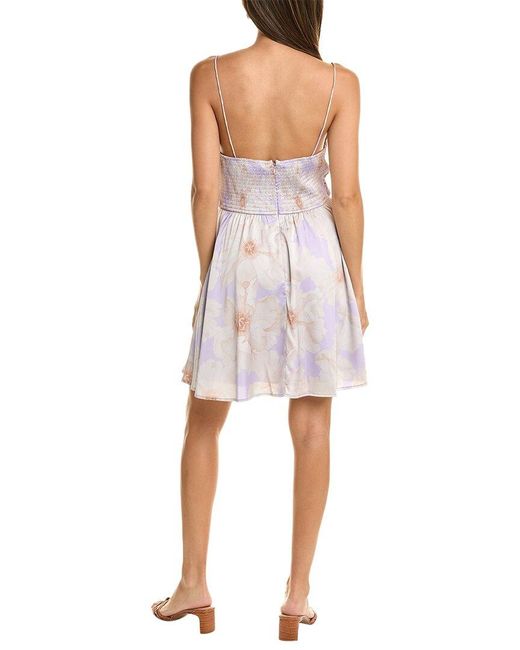 Hutch White Ada Mini Dress