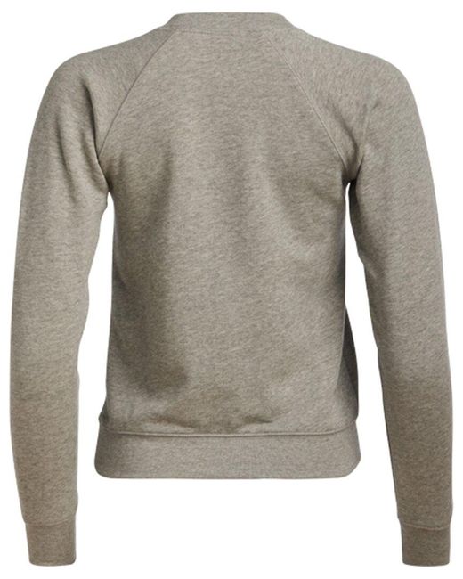 Everlane Gray The Slim Classic French Terry Crew Sweater