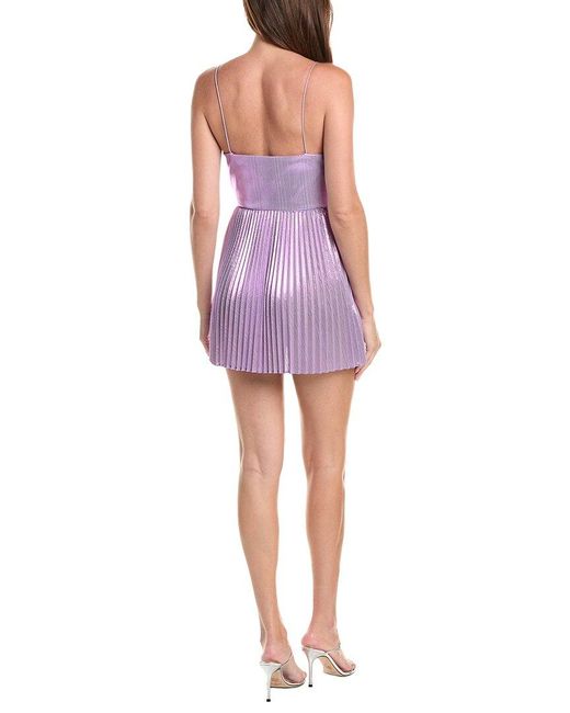 retroféte Purple Lumi Dress