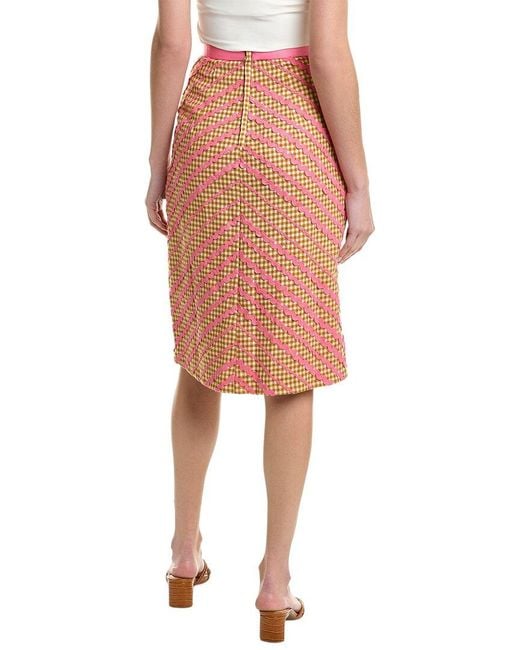 Manoush Multicolor Wool Skirt
