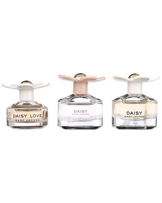 Marc Jacobs Metallic Daisy 3 X 0.13Oz Edt Mini Set
