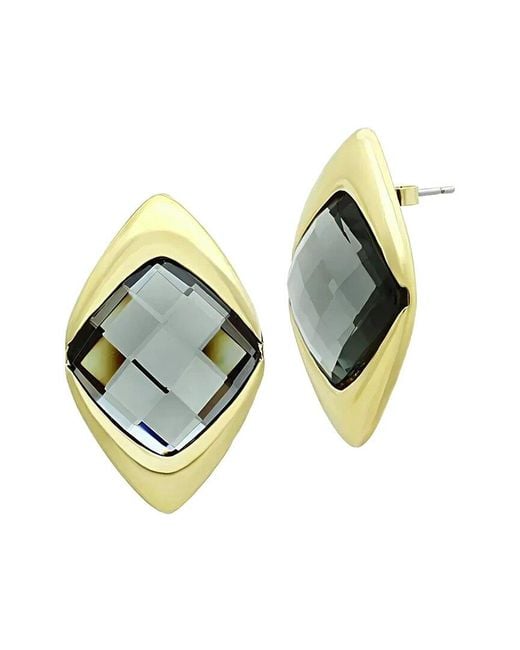 Alamode Jewelry Metallic Plated Earring