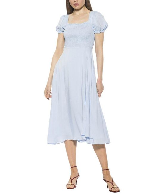 Alexia Admor Blue Iris A-Line Dress