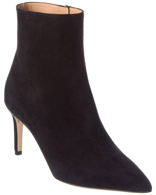 Ferragamo Black Ferragamo Imogen Suede Bootie