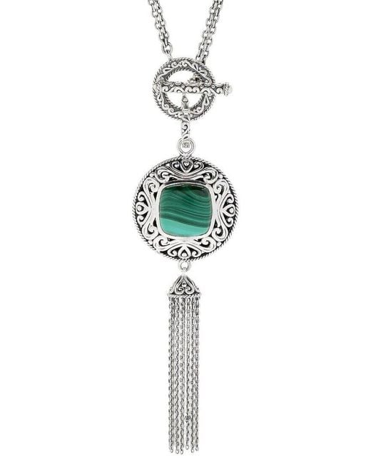 Samuel B. Green Malachite Necklace