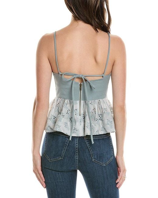The Great Blue The Camelia Top