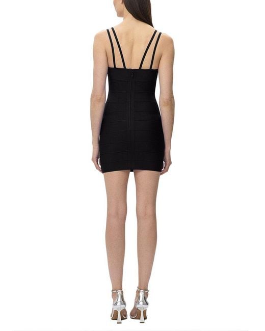 Hervé Léger Black The Sadie Dress