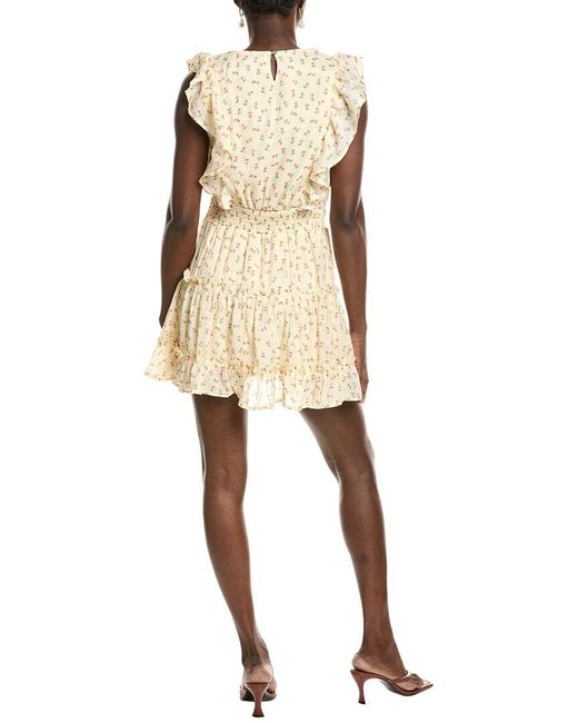 CELESTINE SEI Natural Mini Dress