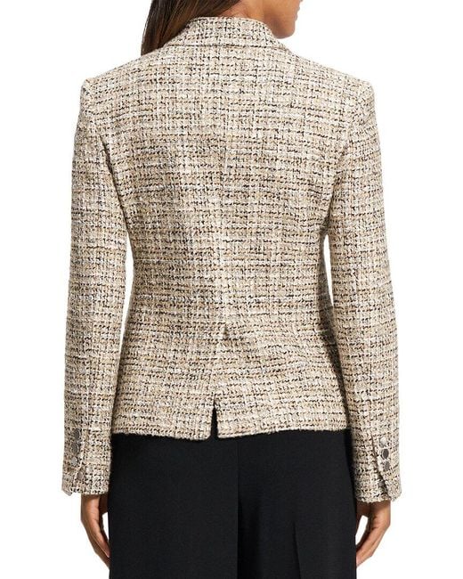 Theory Natural Mix Tweed Military Jacket