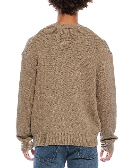FRAME Natural Crewneck Sweater for men