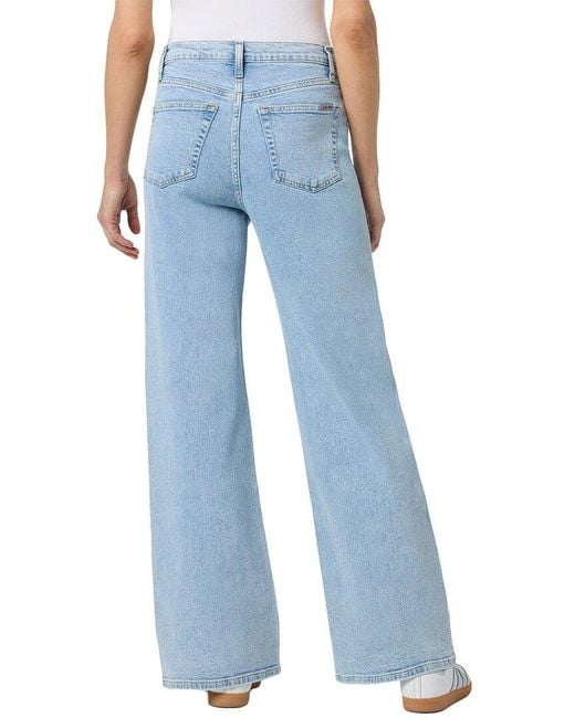 Joe's Jeans Blue Amsterdam Wide Leg Jean