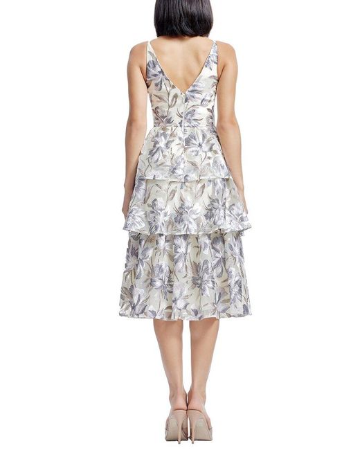 Dress the Population White Lorelai Midi Dress