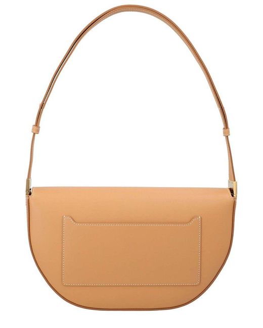Burberry Brown Calfskin Medium Olympia Bag, Never Carried (Authentic Pre-Loved)