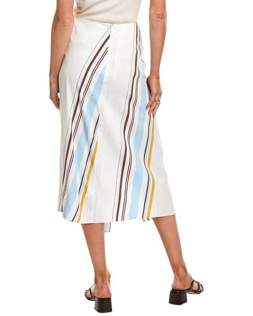 A.L.C. Blue Clara Skirt