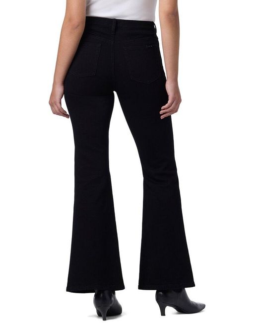 Joe's Jeans Blue Black Rinse High-rise Flare Jean