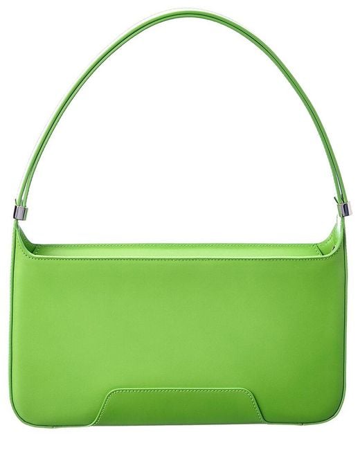 Burberry Green Tb Leather Shoulder Bag