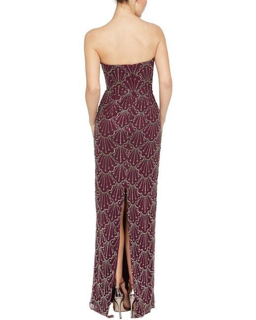 THEIA Purple Tessa Cocktail Dress