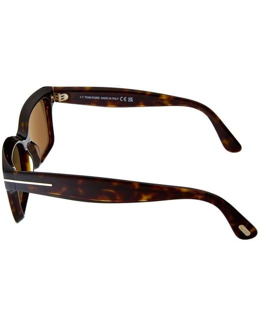 Tom Ford Brown Mikel 54Mm Polarized Sunglasses